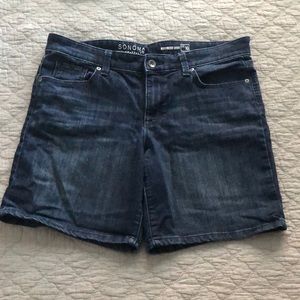 Sonoma size 10 denim shorts
